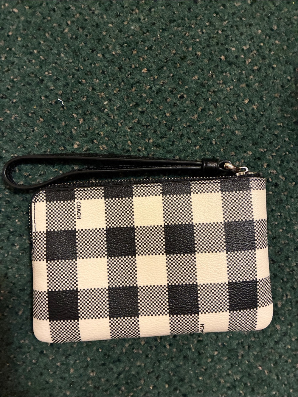 Coach Buffalo Plaid Wristlet & Rae Dunn Red 'JOLLY' Ceramic Mug Holiday Bundle - Picture 7 of 9